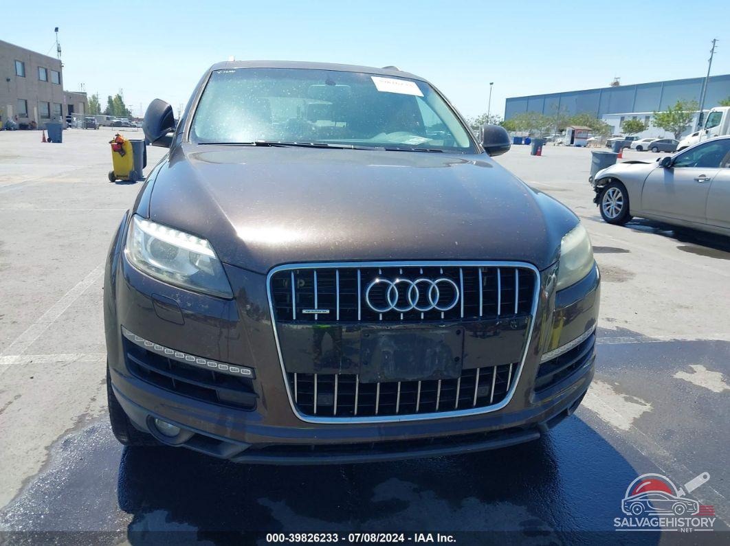 WA1LGAFE6BD009647 2011 AUDI Q7 photo no. 6