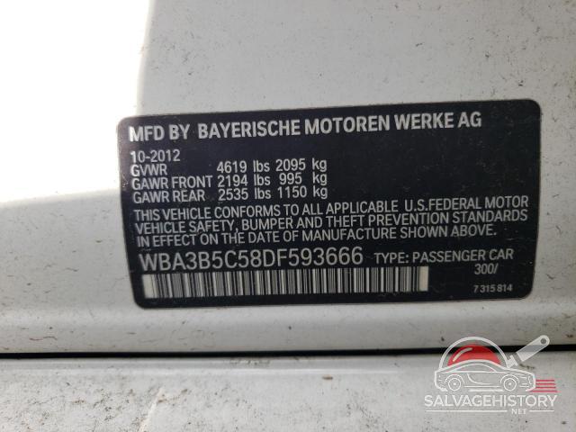 WBA3B5C58DF593666 2013 BMW 3 SERIES photo no. 12