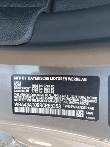 WBA43AT09RCR85353 2024 BMW 4 SERIES photo no. 12
