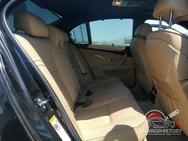 WBANV93548CW56521 2008 BMW 5 SERIES photo no. 10