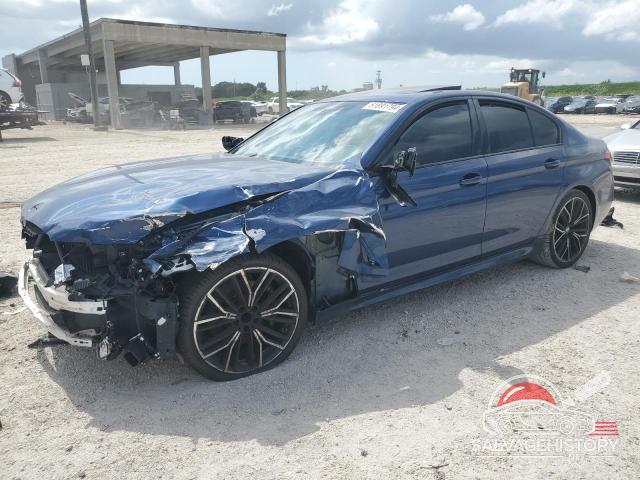 WBA53BH05MWW90891 2021 BMW 5 SERIES photo no. 4