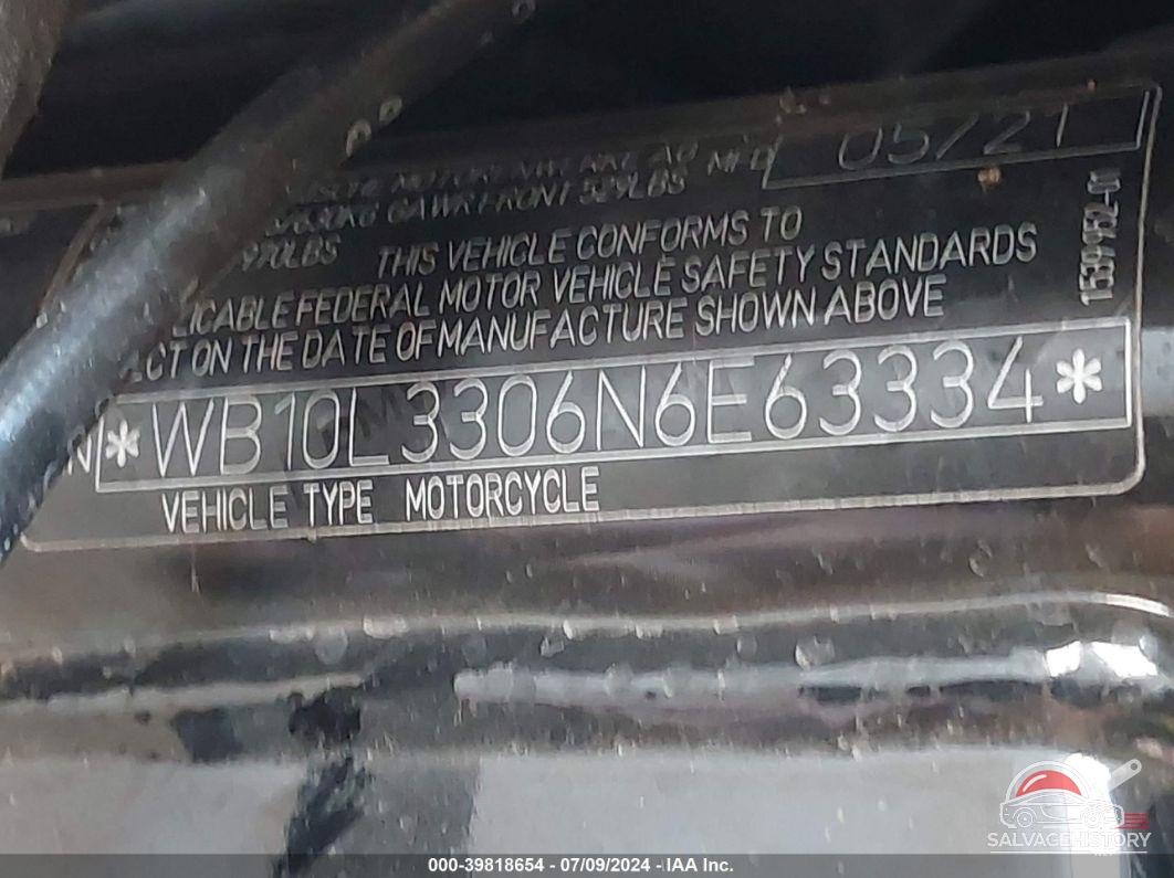 WB10L3306N6E63334 2022 BMW R18 photo no. 10