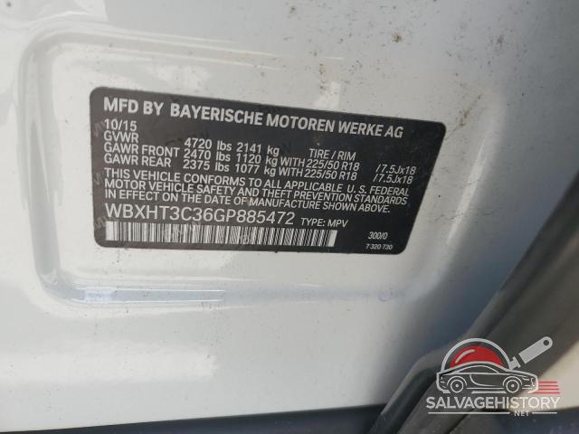 WBXHT3C36GP885472 2016 BMW X1 photo no. 13