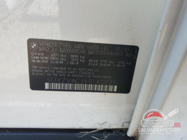 5UXZV4C56BL412723 2011 BMW X5 photo no. 12