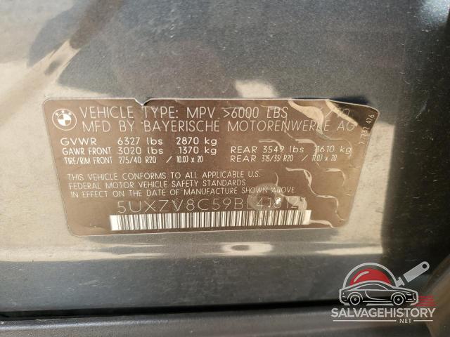 5UXZV8C59BL418121 2011 BMW X5 photo no. 13