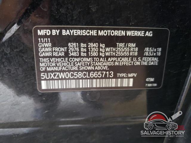 5UXZW0C58CL665713 2012 BMW X5 photo no. 13