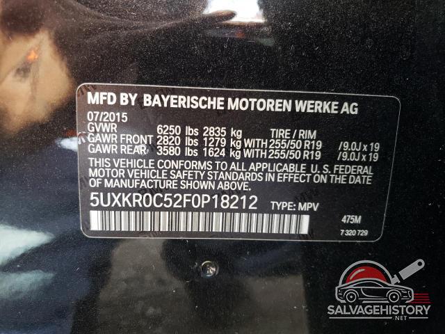 5UXKR0C52F0P18212 2015 BMW X5 photo no. 13