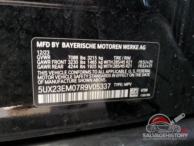 5UX23EM07R9V05337 2024 BMW X7 photo no. 13