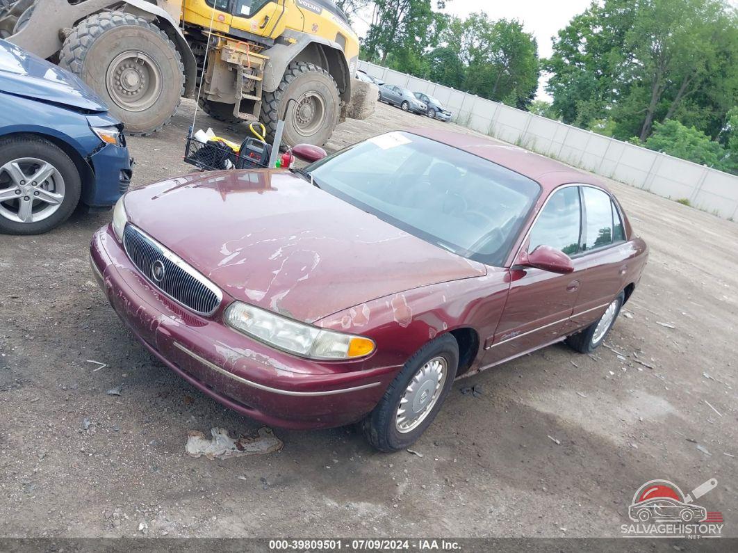 2G4WY52MXV1435485 1997 BUICK CENTURY photo no. 2
