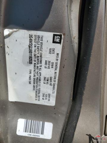 2G4WS52J931182535 2003 BUICK CENTURY photo no. 12