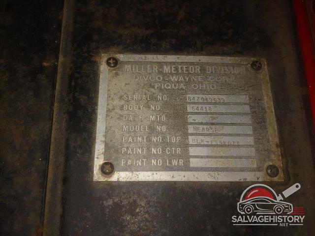 64Z049639 1964 CADILLAC ALL OTHER photo no. 10