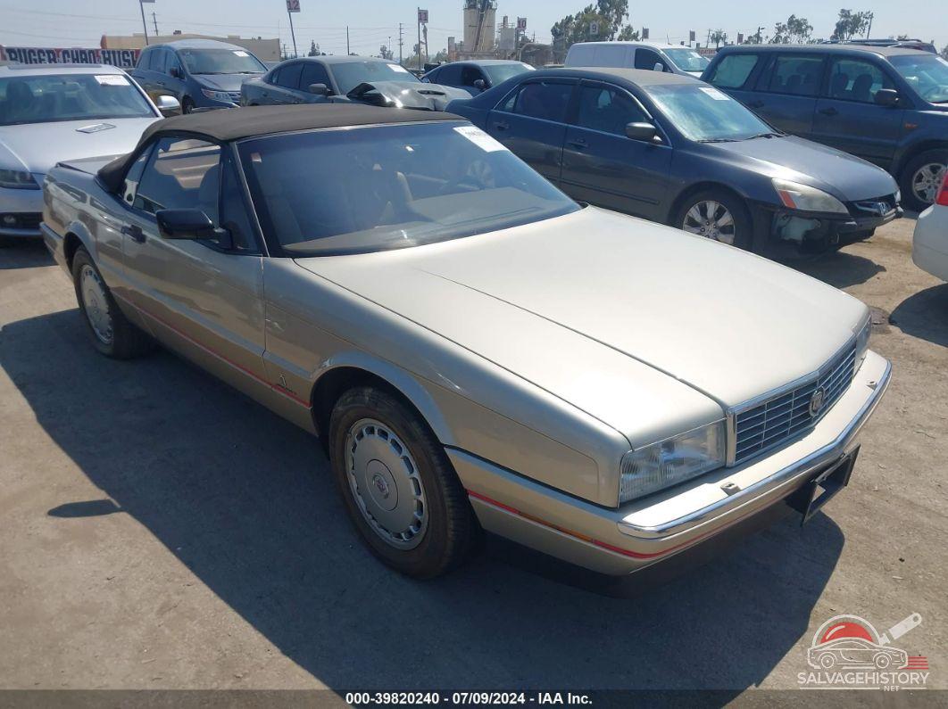 1G6VS3389LU125291 1990 CADILLAC ALLANTE photo no. 10