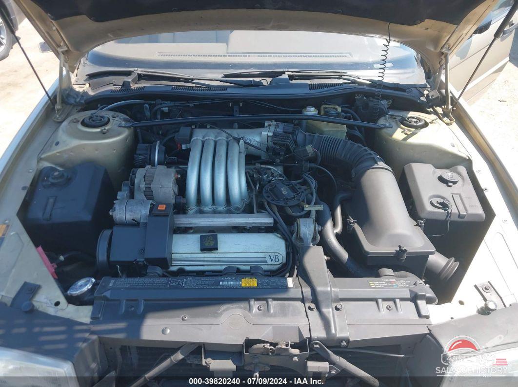 1G6VS3389LU125291 1990 CADILLAC ALLANTE photo no. 10