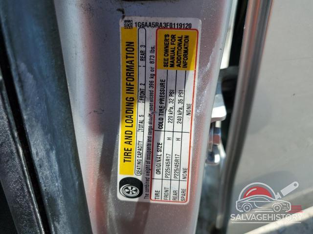 1G6AA5RA3F0119120 2015 CADILLAC ATS photo no. 13