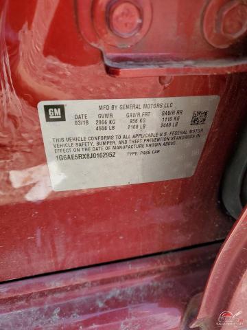 1G6AE5RX8J0162952 2018 CADILLAC ATS photo no. 12