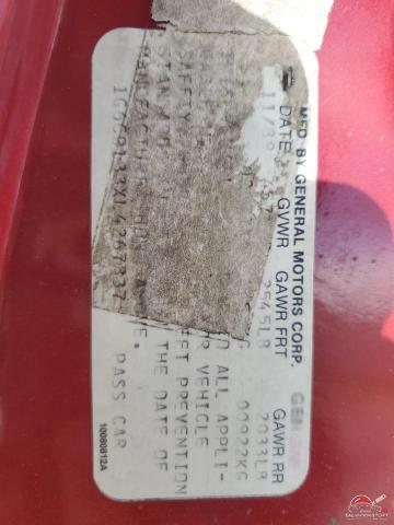 1G6CD133XL4267837 1990 CADILLAC DEVILLE photo no. 12