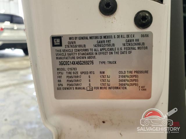 3GCEC14X46G269276 2006 CHEVROLET ALL Models photo no. 12