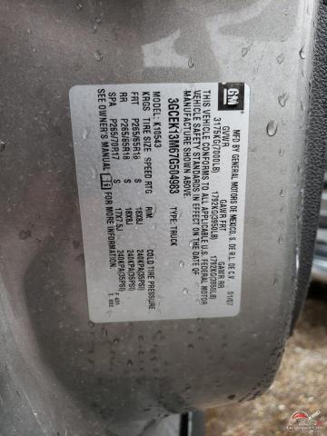 3GCEK13M67G504983 2007 CHEVROLET ALL Models photo no. 12