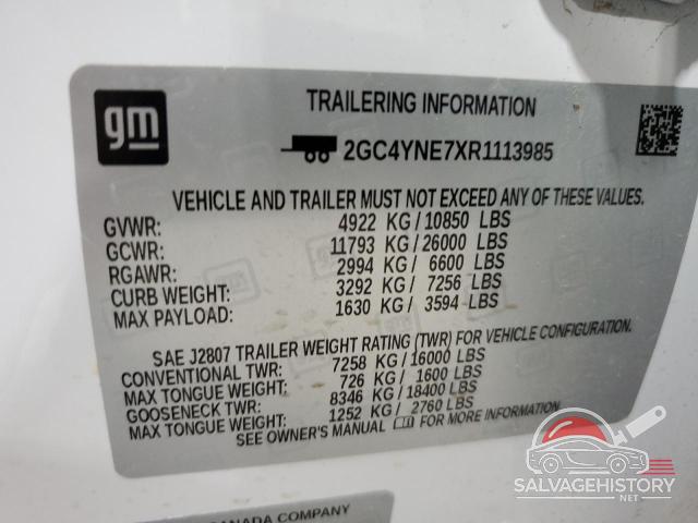 2GC4YNE7XR1113985 2024 CHEVROLET ALL Models photo no. 12