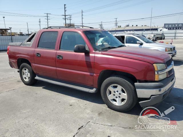 3GNEC12Z15G287244 2005 CHEVROLET AVALANCHE photo no. 4