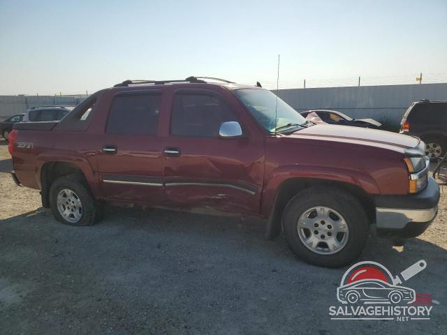 3GNEK12T96G203848 2006 CHEVROLET AVALANCHE photo no. 4