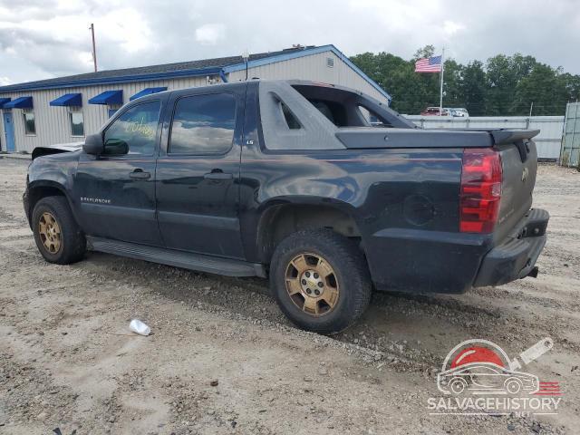3GNEC120X9G120744 2009 CHEVROLET AVALANCHE photo no. 2