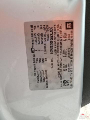 3GNTKFE74DG265853 2013 CHEVROLET AVALANCHE photo no. 12