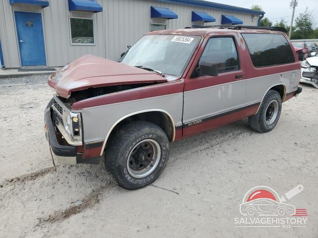 1GNCS18Z6M8219589 1991 CHEVROLET BLAZER photo no. 3