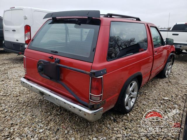1GNCT18W6N0139020 1992 CHEVROLET BLAZER photo no. 3