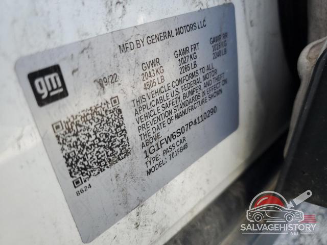 1G1FW6S07P4110290 2023 CHEVROLET BOLT photo no. 12
