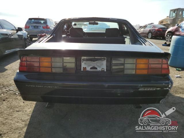 1G1FP87F2GL184051 1986 CHEVROLET CAMARO photo no. 6
