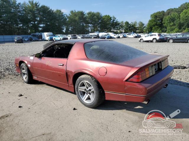 1G1FP87F3GN165383 1986 CHEVROLET CAMARO photo no. 2
