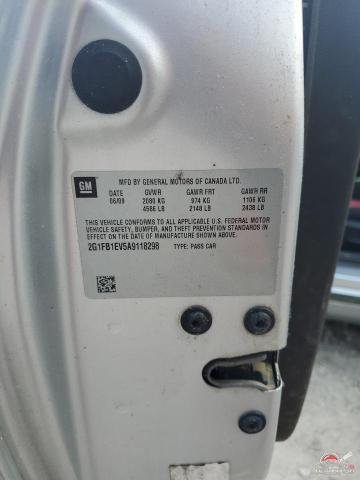 2G1FB1EV5A9118298 2010 CHEVROLET CAMARO photo no. 12
