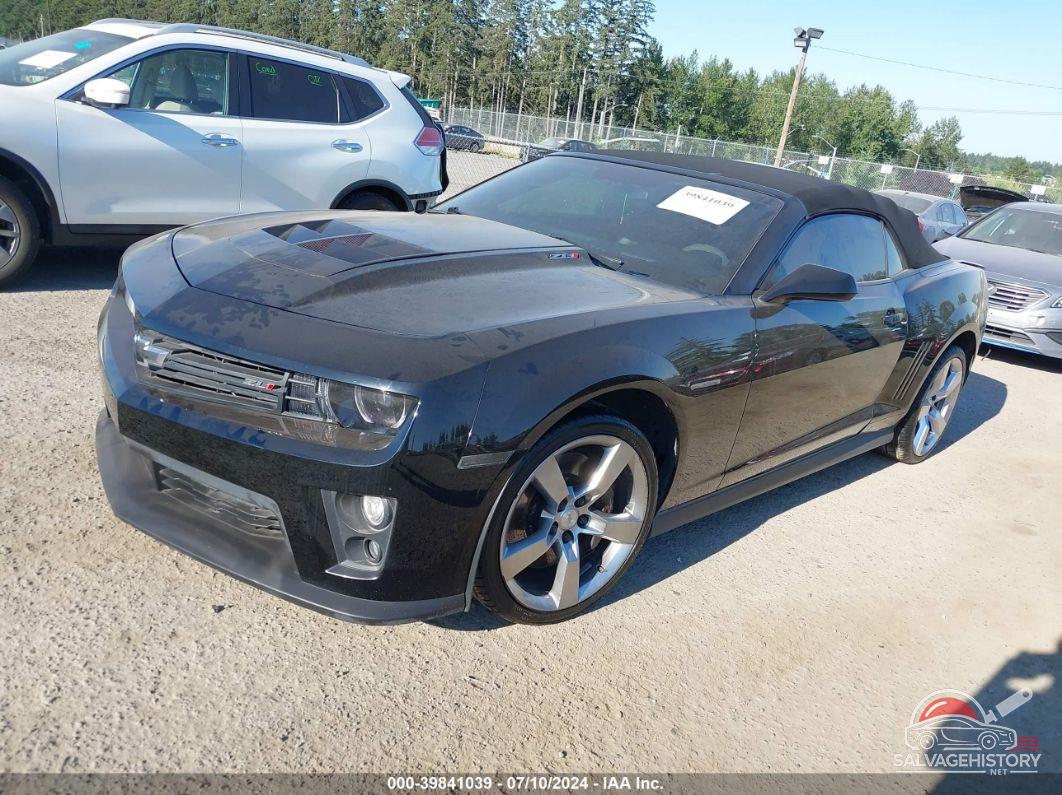 2G1FL3DPXD9806071 2013 CHEVROLET CAMARO photo no. 2