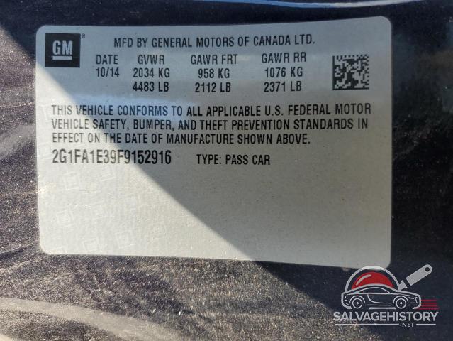 2G1FA1E39F9152916 2015 CHEVROLET CAMARO photo no. 12