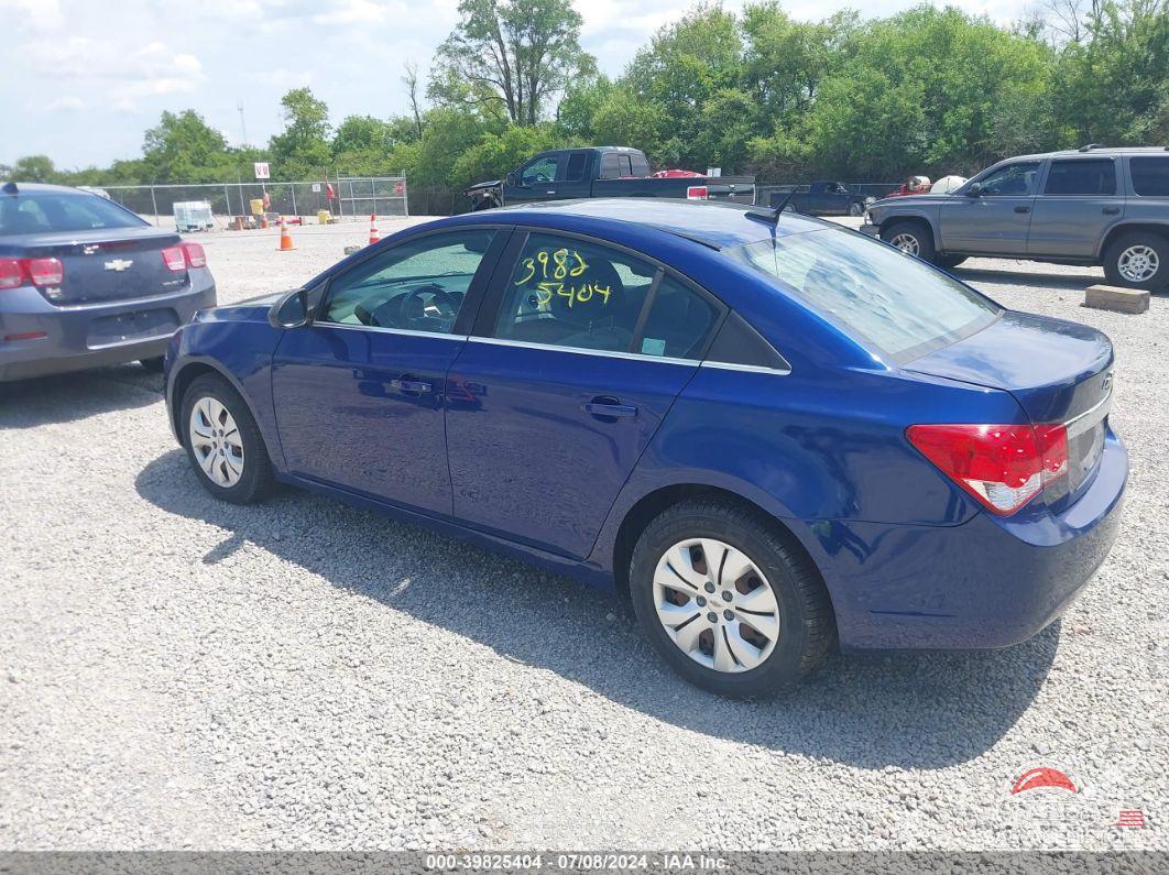 1G1PC5SH6C7168493 2012 CHEVROLET CRUZE photo no. 3