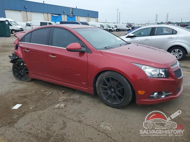 1G1PH5SC2C7129311 2012 CHEVROLET CRUZE photo no. 4