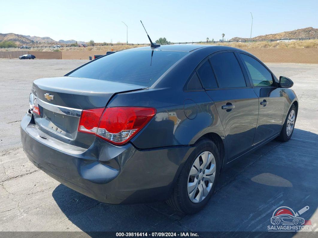 1G1PA5SG3D7120741 2013 CHEVROLET CRUZE photo no. 4