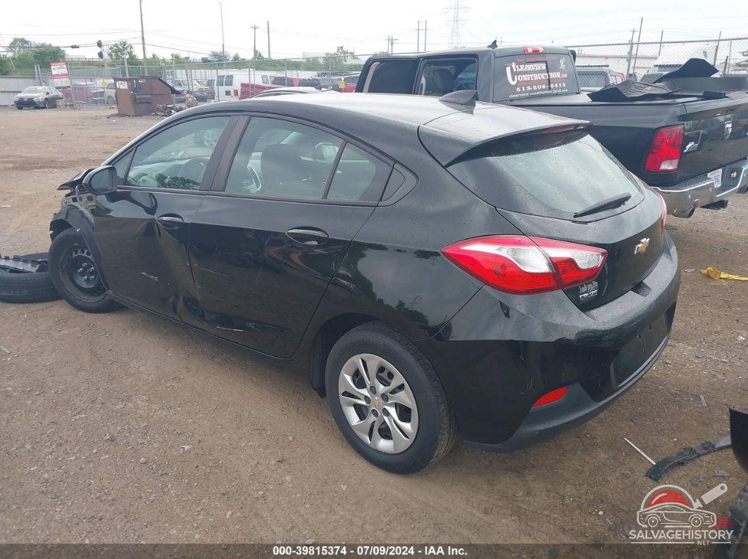 3G1BC6SM8KS531695 2019 CHEVROLET CRUZE photo no. 3