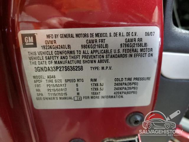 3GNDA33P27S636258 2007 CHEVROLET HHR photo no. 13