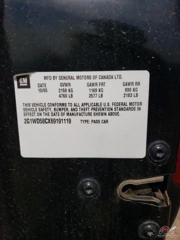 2G1WD58CX69191119 2006 CHEVROLET IMPALA photo no. 12