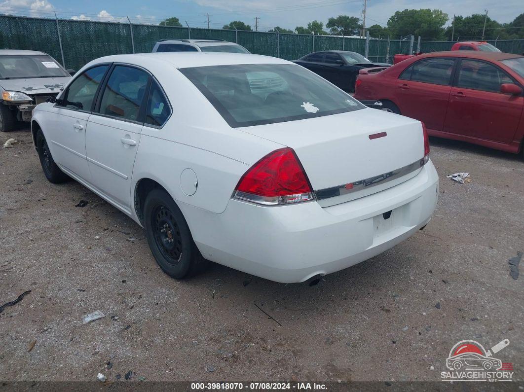 2G1WS551369234675 2006 CHEVROLET IMPALA photo no. 3