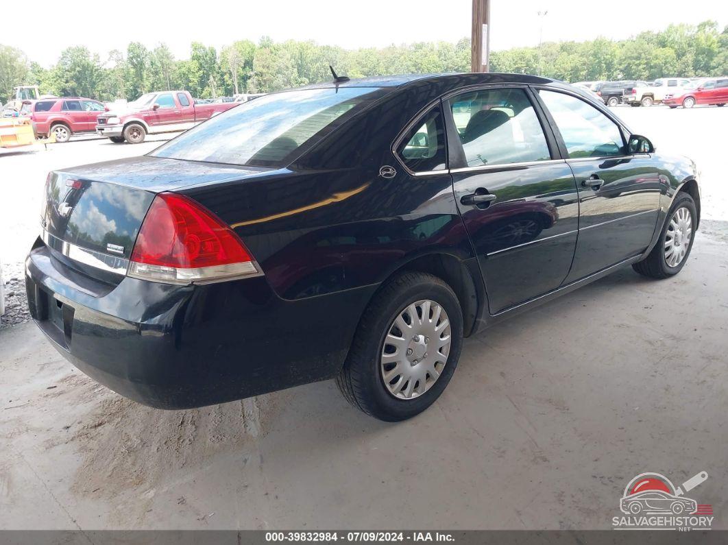 2G1WB58K279137943 2007 CHEVROLET IMPALA photo no. 4