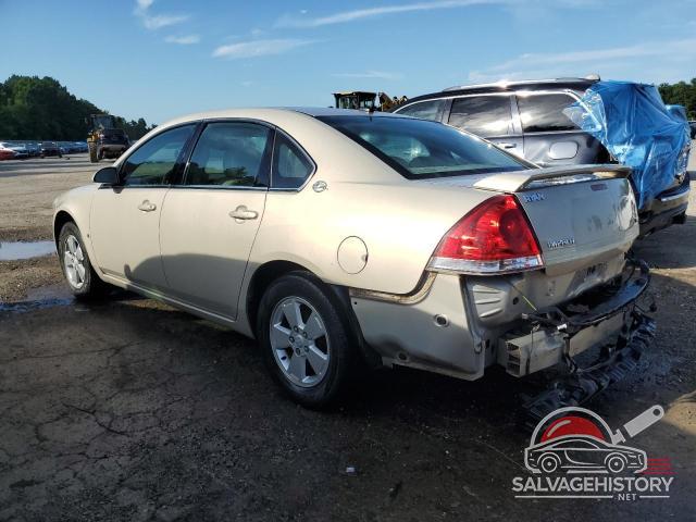 2G1WT58KX89210250 2008 CHEVROLET IMPALA photo no. 2