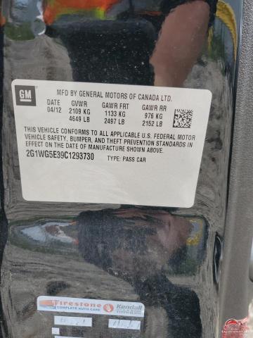 2G1WG5E39C1293730 2012 CHEVROLET IMPALA photo no. 12