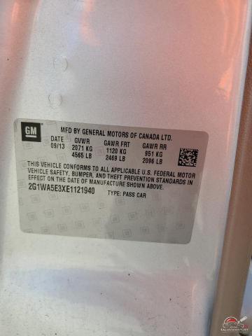 2G1WA5E3XE1121940 2014 CHEVROLET IMPALA photo no. 12