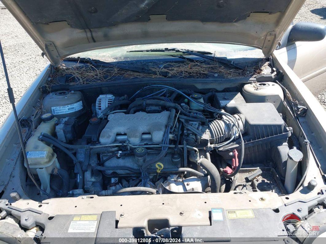 1G1ND52J916265228 2001 CHEVROLET MALIBU photo no. 10