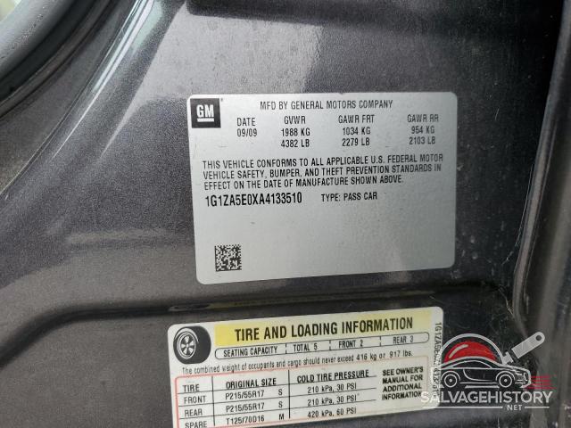 1G1ZA5E0XA4133510 2010 CHEVROLET MALIBU photo no. 12