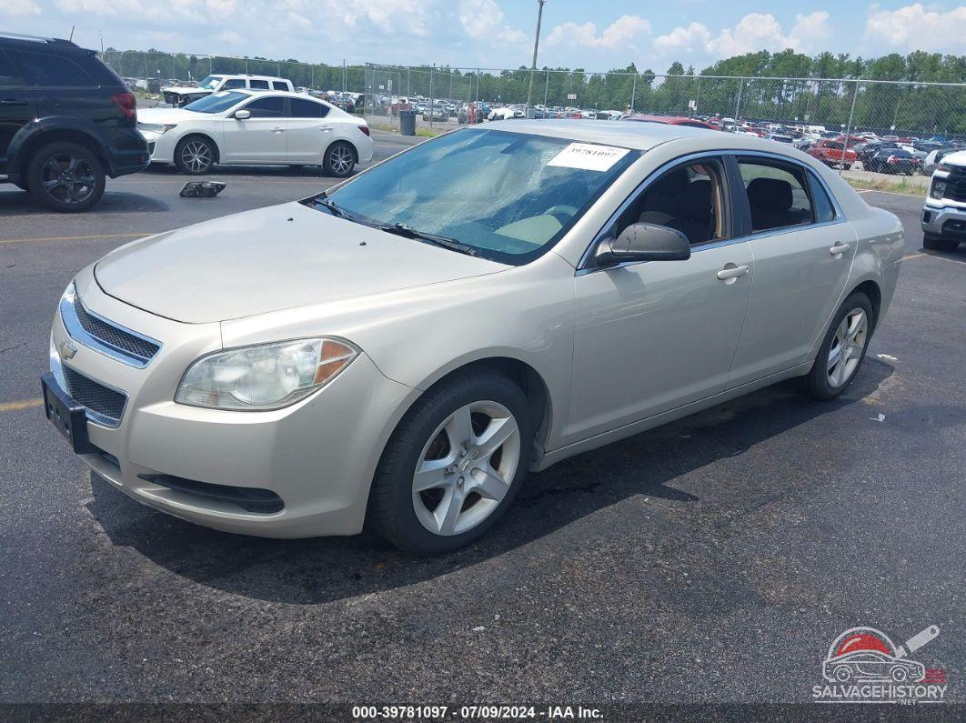 1G1ZB5EB1AF165572 2010 CHEVROLET MALIBU photo no. 2