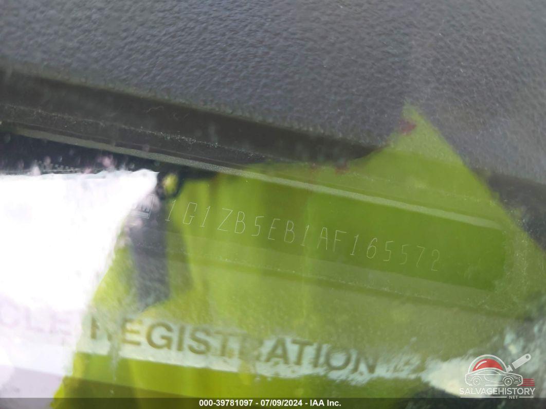 1G1ZB5EB1AF165572 2010 CHEVROLET MALIBU photo no. 9